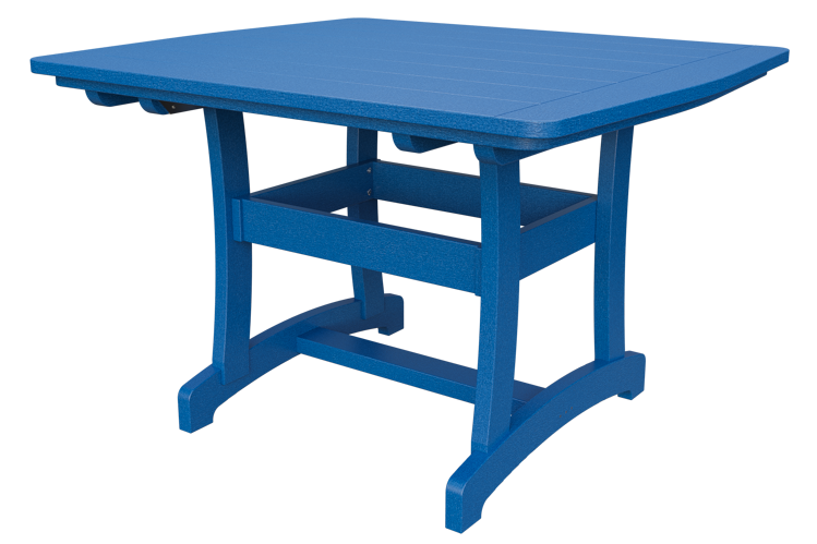 Patiova Recycled Plastic 4'x4' Adirondack Dining Table (DINING HEIGHT) 30" HIGH - LEAD TIME TO SHIP 6 WEEKS OR LESS