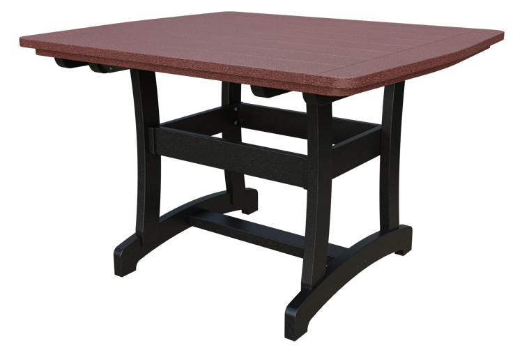 Patiova Recycled Plastic 4'x4' Adirondack Dining Table (DINING HEIGHT) 30" HIGH - LEAD TIME TO SHIP 6 WEEKS OR LESS