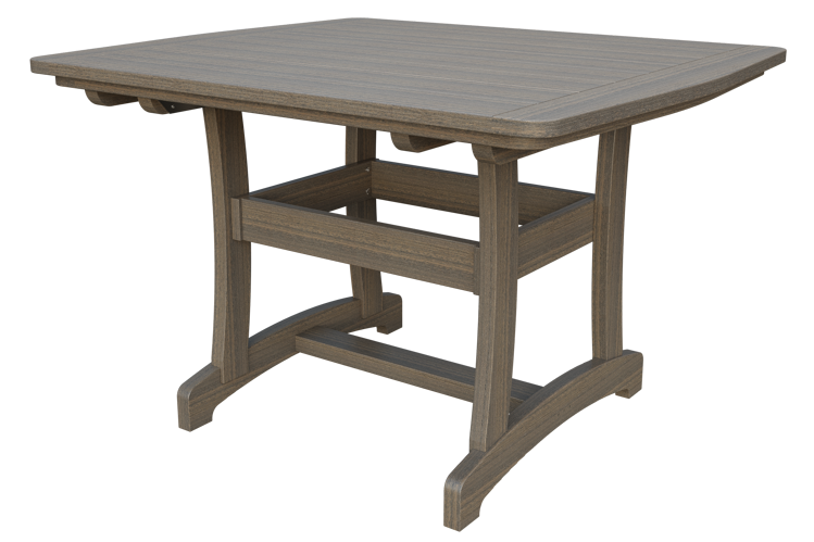 Patiova Recycled Plastic 4'x4' Adirondack Dining Table (DINING HEIGHT) 30" HIGH - LEAD TIME TO SHIP 6 WEEKS OR LESS