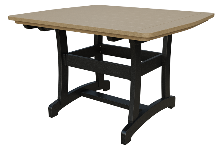 Patiova Recycled Plastic 4'x4' Adirondack Dining Table (DINING HEIGHT) 30" HIGH - LEAD TIME TO SHIP 6 WEEKS OR LESS