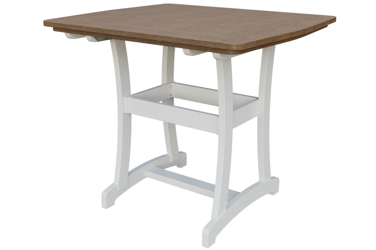 Patiova Recycled Plastic 4'x4' Adirondack Bar Table (BAR HEIGHT) 40" HIGH - LEAD TIME TO SHIP 6 WEEKS OR LESS