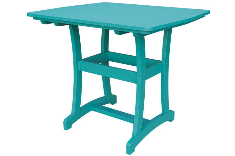 Patiova Recycled Plastic 4'x4' Adirondack Bar Table (BAR HEIGHT) 40" HIGH - LEAD TIME TO SHIP 6 WEEKS OR LESS