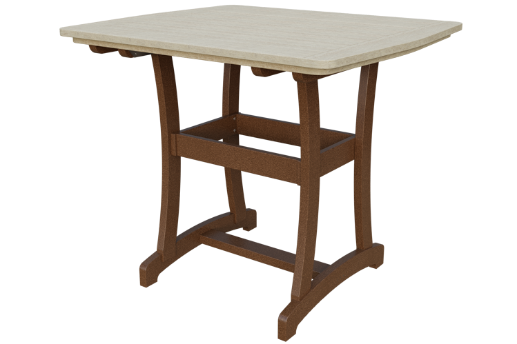 Patiova Recycled Plastic 4'x4' Adirondack Bar Table (BAR HEIGHT) 40" HIGH - LEAD TIME TO SHIP 6 WEEKS OR LESS