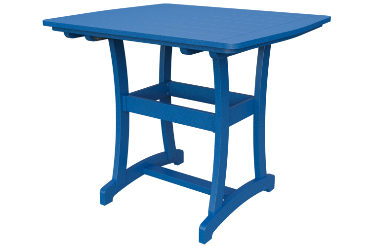 Patiova Recycled Plastic 4'x4' Adirondack Bar Table (BAR HEIGHT) 40" HIGH - LEAD TIME TO SHIP 6 WEEKS OR LESS