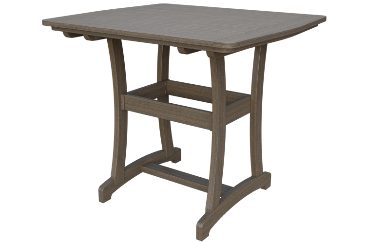 Patiova Recycled Plastic 4'x4' Adirondack Bar Table (BAR HEIGHT) 40" HIGH - LEAD TIME TO SHIP 6 WEEKS OR LESS