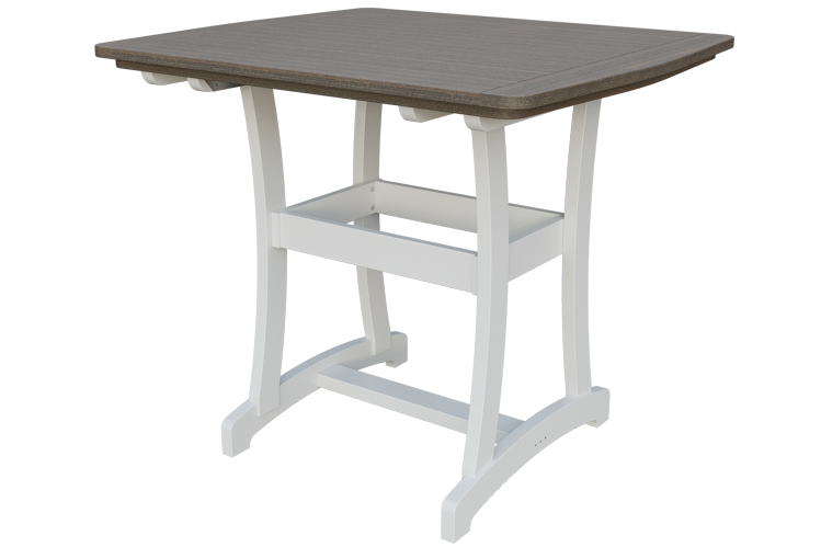 Patiova Recycled Plastic 4'x4' Adirondack Bar Table (BAR HEIGHT) 40" HIGH - LEAD TIME TO SHIP 6 WEEKS OR LESS