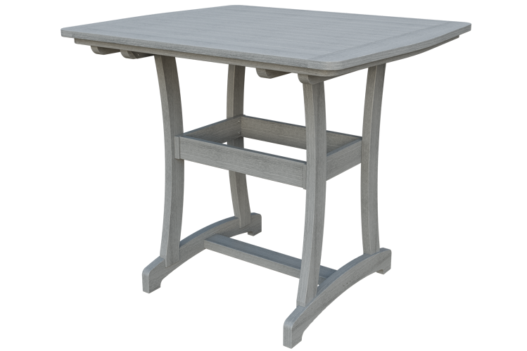 Patiova Recycled Plastic 4'x4' Adirondack Bar Table (BAR HEIGHT) 40" HIGH - LEAD TIME TO SHIP 6 WEEKS OR LESS