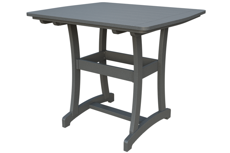 Patiova Recycled Plastic 4'x4' Adirondack Bar Table (BAR HEIGHT) 40" HIGH - LEAD TIME TO SHIP 6 WEEKS OR LESS