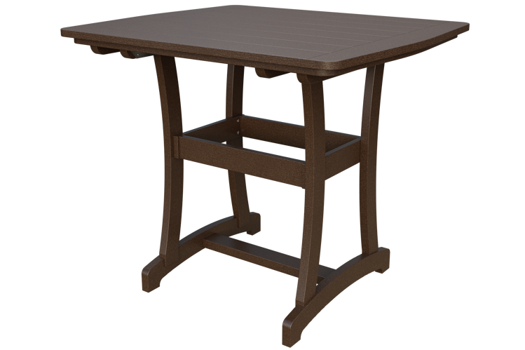 Patiova Recycled Plastic 4'x4' Adirondack Bar Table (BAR HEIGHT) 40" HIGH - LEAD TIME TO SHIP 6 WEEKS OR LESS