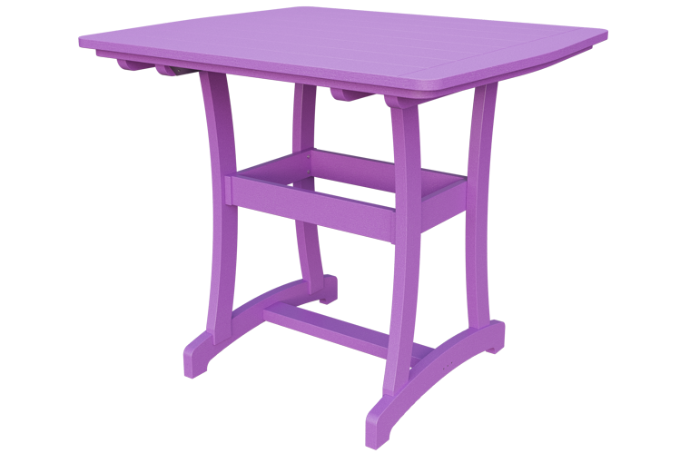 Patiova Recycled Plastic 4'x4' Adirondack Bar Table (BAR HEIGHT) 40" HIGH - LEAD TIME TO SHIP 6 WEEKS OR LESS