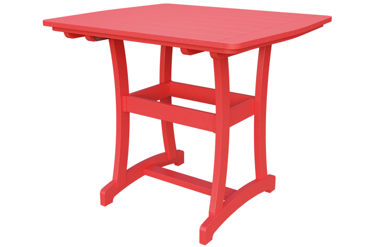 Patiova Recycled Plastic 4'x4' Adirondack Bar Table (BAR HEIGHT) 40" HIGH - LEAD TIME TO SHIP 6 WEEKS OR LESS