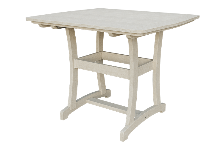 Patiova Recycled Plastic 4'x4' Adirondack Bar Table (BAR HEIGHT) 40" HIGH - LEAD TIME TO SHIP 6 WEEKS OR LESS