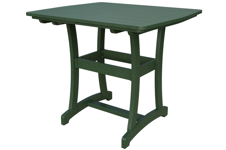 Patiova Recycled Plastic 4'x4' Adirondack Bar Table (BAR HEIGHT) 40" HIGH - LEAD TIME TO SHIP 6 WEEKS OR LESS