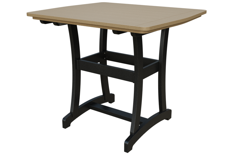 Patiova Recycled Plastic 4'x4' Adirondack Bar Table (BAR HEIGHT) 40" HIGH - LEAD TIME TO SHIP 6 WEEKS OR LESS