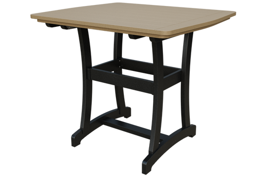 Patiova Recycled Plastic 4'x4' Adirondack Bar Table (BAR HEIGHT) 40" HIGH - LEAD TIME TO SHIP 6 WEEKS OR LESS