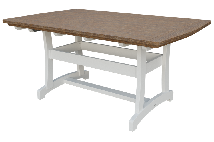 Patiova Recycled Plastic 4'x6' Legacy Dining Table (DINING HEIGHT) 30" HIGH - LEAD TIME TO SHIP 6 WEEKS OR LESS