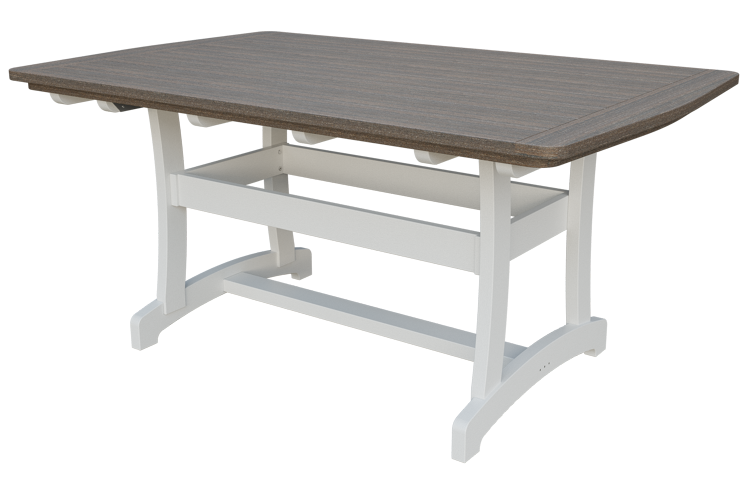 Patiova Recycled Plastic 4'x6' Legacy Dining Table (DINING HEIGHT) 30" HIGH - LEAD TIME TO SHIP 6 WEEKS OR LESS