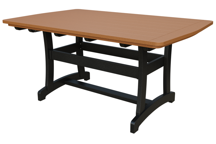 Patiova Recycled Plastic 4'x6' Legacy Dining Table (DINING HEIGHT) 30" HIGH - LEAD TIME TO SHIP 6 WEEKS OR LESS