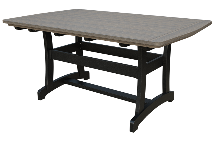 Patiova Recycled Plastic 4'x6' Legacy Dining Table (DINING HEIGHT) 30" HIGH - LEAD TIME TO SHIP 6 WEEKS OR LESS