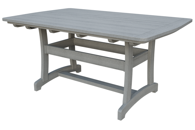 Patiova Recycled Plastic 4'x6' Legacy Dining Table (DINING HEIGHT) 30" HIGH - LEAD TIME TO SHIP 6 WEEKS OR LESS