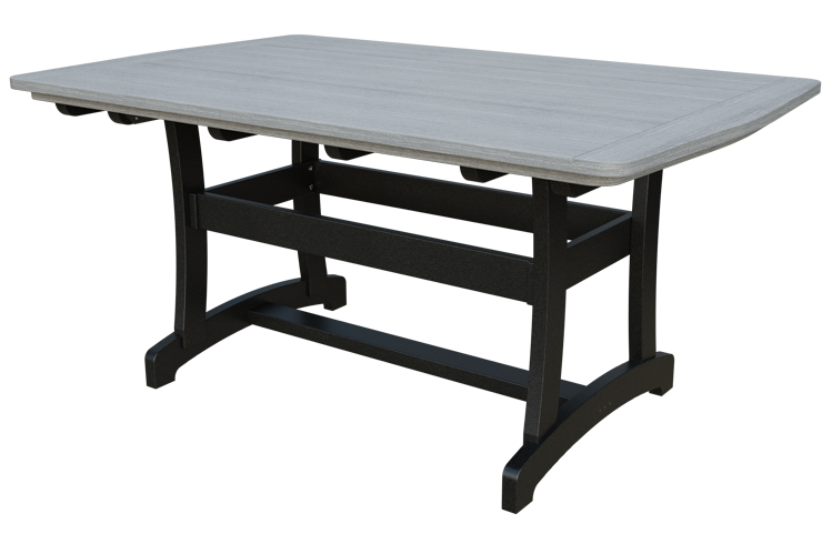 Patiova Recycled Plastic 4'x6' Legacy Dining Table (DINING HEIGHT) 30" HIGH - LEAD TIME TO SHIP 6 WEEKS OR LESS