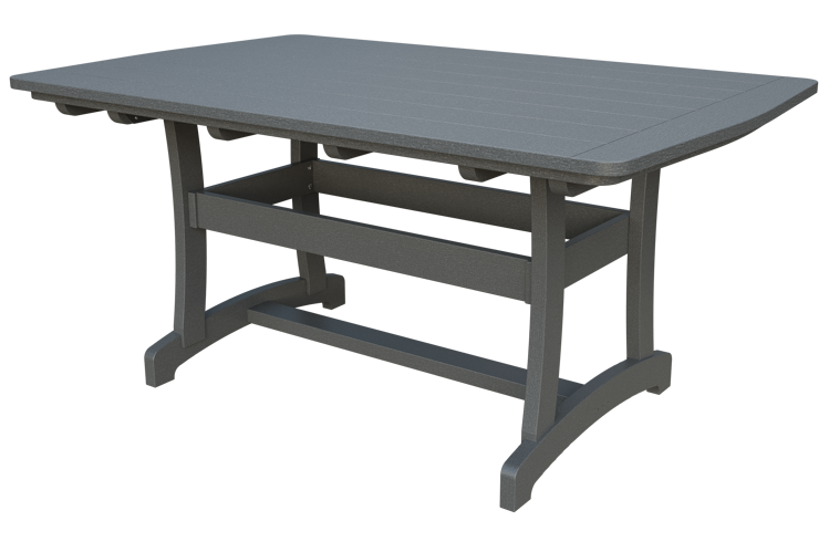 Patiova Recycled Plastic 4'x6' Legacy Dining Table (DINING HEIGHT) 30" HIGH - LEAD TIME TO SHIP 6 WEEKS OR LESS