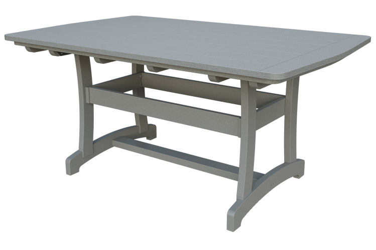 Patiova Recycled Plastic 4'x6' Legacy Dining Table (DINING HEIGHT) 30" HIGH - LEAD TIME TO SHIP 6 WEEKS OR LESS