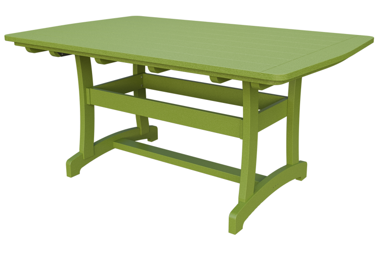 Patiova Recycled Plastic 4'x6' Legacy Dining Table (DINING HEIGHT) 30" HIGH - LEAD TIME TO SHIP 6 WEEKS OR LESS