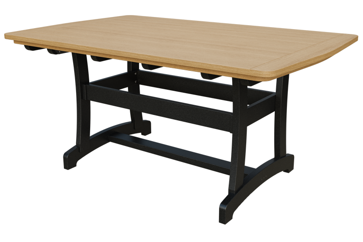 Patiova Recycled Plastic 4'x6' Legacy Dining Table (DINING HEIGHT) 30" HIGH - LEAD TIME TO SHIP 6 WEEKS OR LESS