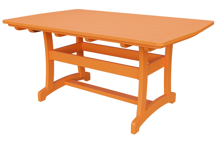 Patiova Recycled Plastic 4'x6' Legacy Dining Table (DINING HEIGHT) 30" HIGH - LEAD TIME TO SHIP 6 WEEKS OR LESS