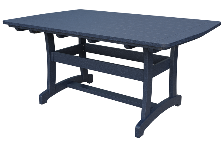 Patiova Recycled Plastic 4'x6' Legacy Dining Table (DINING HEIGHT) 30" HIGH - LEAD TIME TO SHIP 6 WEEKS OR LESS