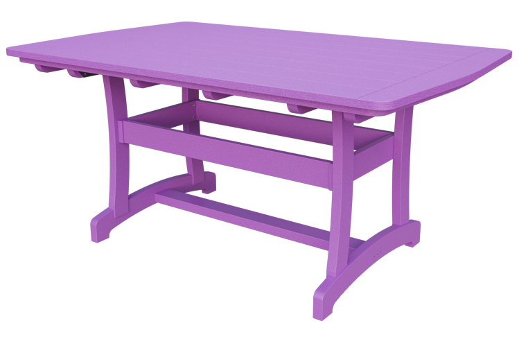 Patiova Recycled Plastic 4'x6' Legacy Dining Table (DINING HEIGHT) 30" HIGH - LEAD TIME TO SHIP 6 WEEKS OR LESS