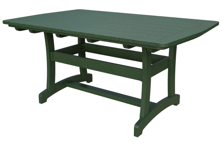 Patiova Recycled Plastic 4'x6' Legacy Dining Table (DINING HEIGHT) 30" HIGH - LEAD TIME TO SHIP 6 WEEKS OR LESS