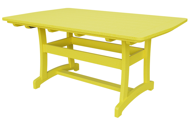 Patiova Recycled Plastic 4'x6' Legacy Dining Table (DINING HEIGHT) 30" HIGH - LEAD TIME TO SHIP 6 WEEKS OR LESS