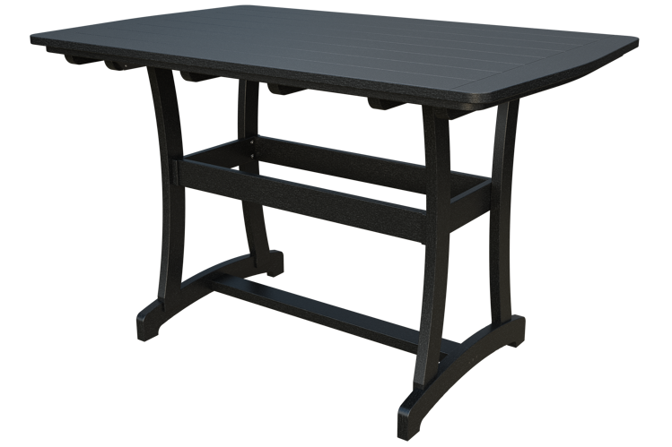 Patiova Recycled Plastic 4'x6' Adirondack Bar Table (BAR HEIGHT) 40" HIGH - LEAD TIME TO SHIP 6 WEEKS OR LESS