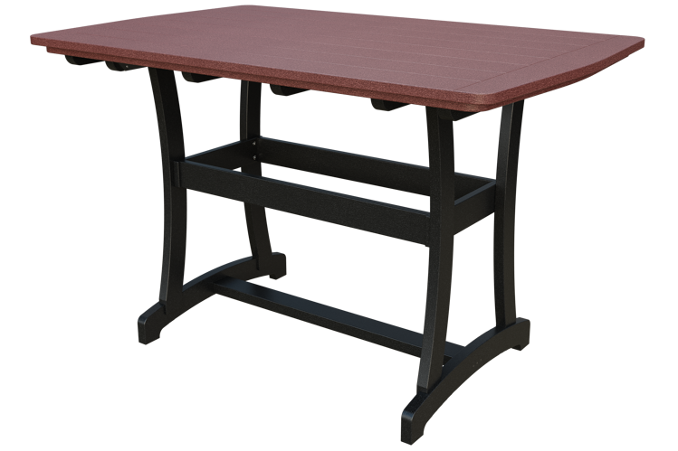 Patiova Recycled Plastic 4'x6' Adirondack Bar Table (BAR HEIGHT) 40" HIGH - LEAD TIME TO SHIP 6 WEEKS OR LESS