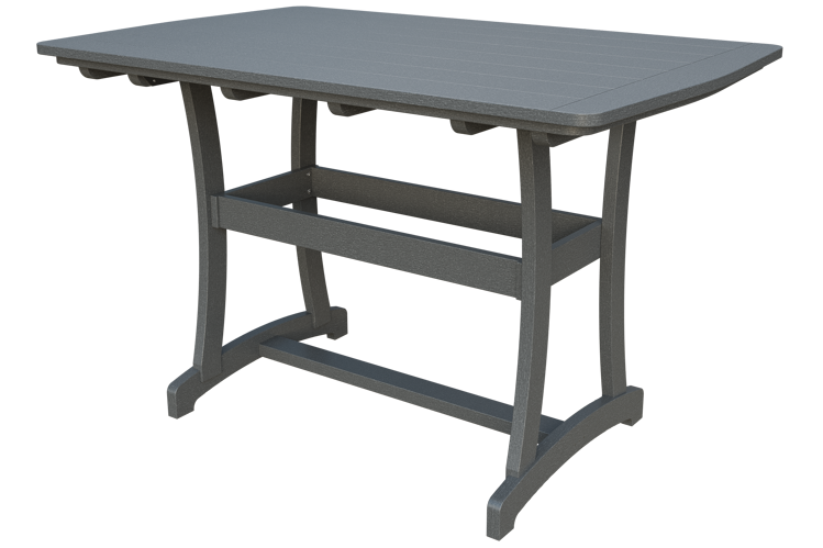 Patiova Recycled Plastic 4'x6' Adirondack Bar Table (BAR HEIGHT) 40" HIGH - LEAD TIME TO SHIP 6 WEEKS OR LESS