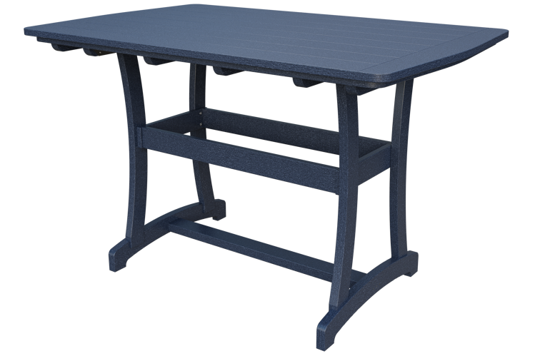 Patiova Recycled Plastic 4'x6' Adirondack Bar Table (BAR HEIGHT) 40" HIGH - LEAD TIME TO SHIP 6 WEEKS OR LESS