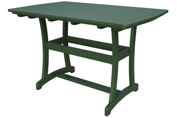 Patiova Recycled Plastic 4'x6' Adirondack Bar Table (BAR HEIGHT) 40" HIGH - LEAD TIME TO SHIP 6 WEEKS OR LESS