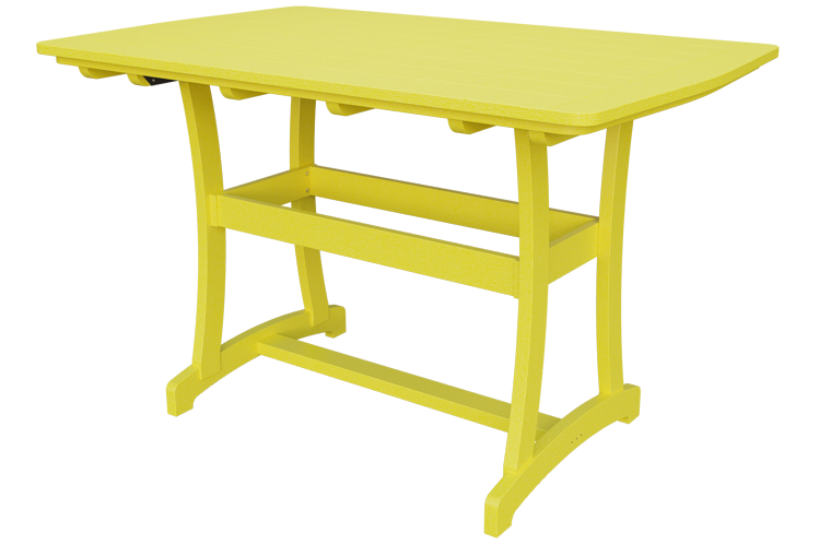 Patiova Recycled Plastic 4'x6' Adirondack Bar Table (BAR HEIGHT) 40" HIGH - LEAD TIME TO SHIP 6 WEEKS OR LESS