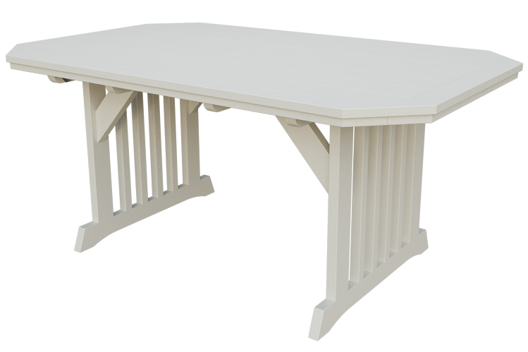 Patiova Recycled Plastic 4'x6' English Garden Dining Table - LEAD TIME TO SHIP 6 WEEKS OR LESS