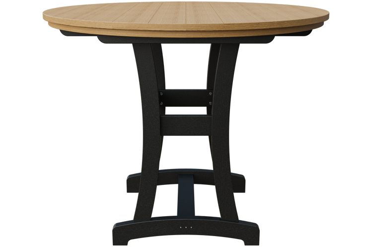 Patiova Recycled Plastic 54" Round Adirondack Bar Table (BAR HEIGHT) 40" HIGH - LEAD TIME TO SHIP 6 WEEKS OR LESS