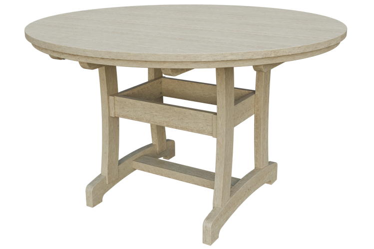 Patiova Recycled Plastic 54" Round Adirondack Dining Table (DINING HEIGHT) 30" HIGH - LEAD TIME TO SHIP 6 WEEKS OR LESS