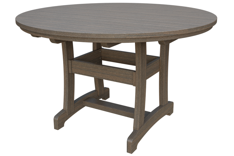 Patiova Recycled Plastic 54" Round Adirondack Dining Table (DINING HEIGHT) 30" HIGH - LEAD TIME TO SHIP 6 WEEKS OR LESS