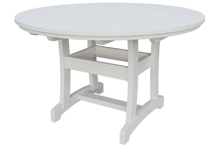 Patiova Recycled Plastic 54" Round Adirondack Dining Table (DINING HEIGHT) 30" HIGH - LEAD TIME TO SHIP 6 WEEKS OR LESS