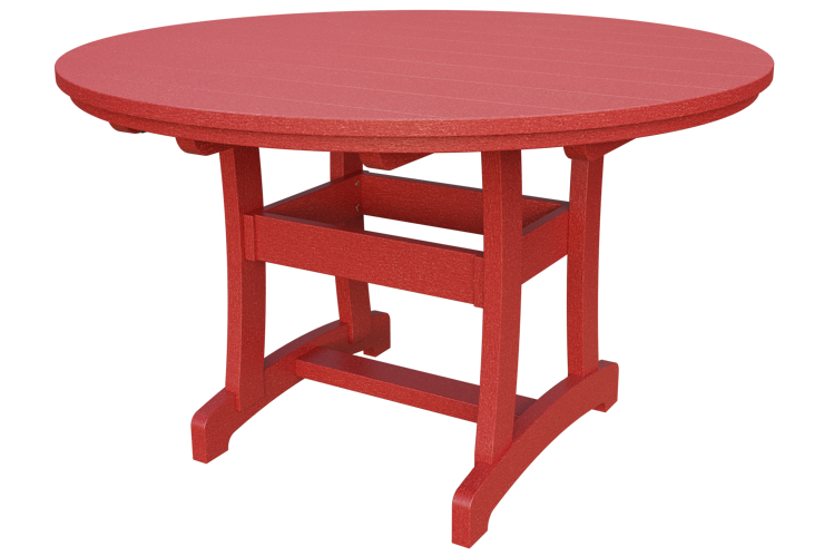 Patiova Recycled Plastic 54" Round Adirondack Dining Table (DINING HEIGHT) 30" HIGH - LEAD TIME TO SHIP 6 WEEKS OR LESS