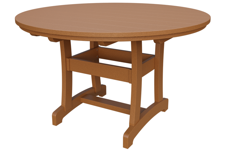 Patiova Recycled Plastic 54" Round Adirondack Dining Table (DINING HEIGHT) 30" HIGH - LEAD TIME TO SHIP 6 WEEKS OR LESS