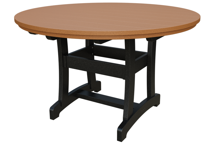 Patiova Recycled Plastic 54" Round Adirondack Dining Table (DINING HEIGHT) 30" HIGH - LEAD TIME TO SHIP 6 WEEKS OR LESS