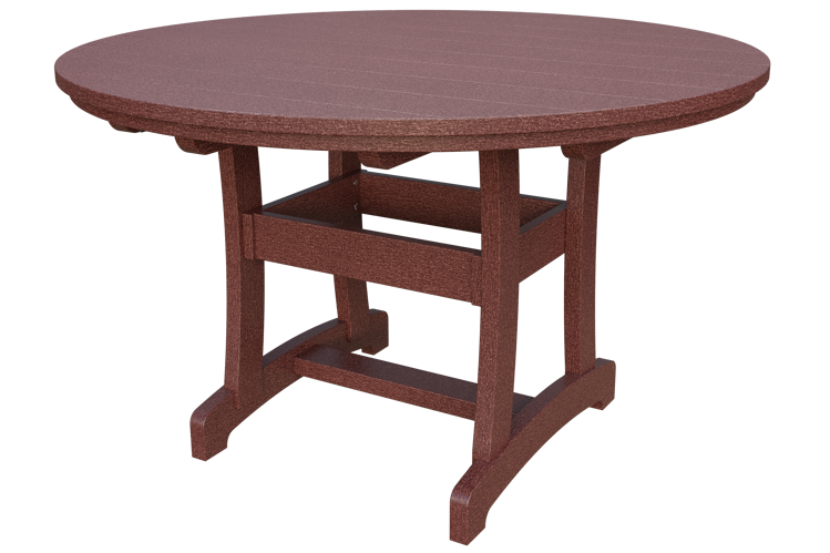 Patiova Recycled Plastic 54" Round Adirondack Dining Table (DINING HEIGHT) 30" HIGH - LEAD TIME TO SHIP 6 WEEKS OR LESS