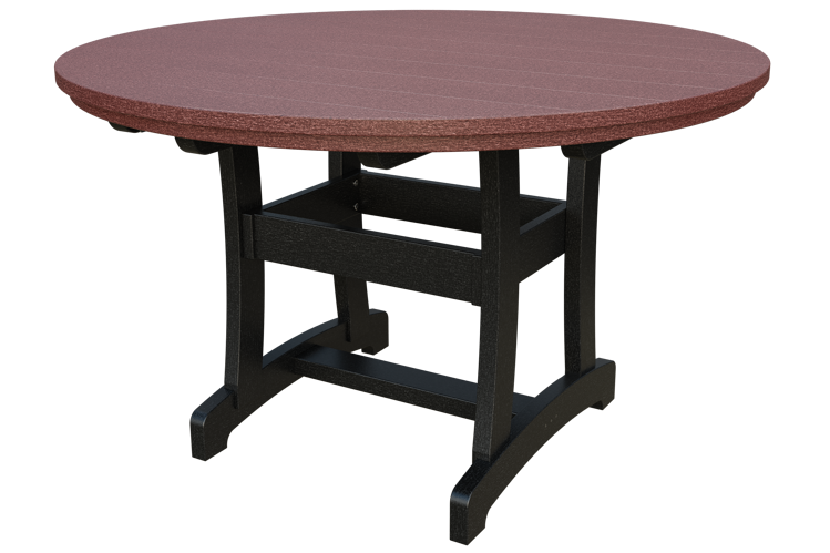 Patiova Recycled Plastic 54" Round Adirondack Dining Table (DINING HEIGHT) 30" HIGH - LEAD TIME TO SHIP 6 WEEKS OR LESS